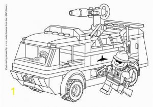 Kids Coloring Pages Fire Truck Lego Fire Truck