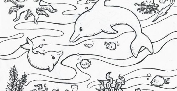 Kids Coloring Pages Ocean Free Ocean