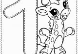 Kids Coloring Pages with Numbers Number 1 Preschool Printables Free Worksheets and