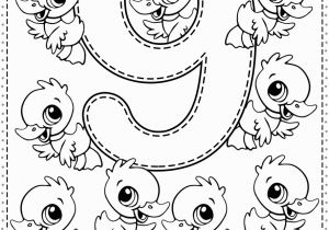 Kids Coloring Pages with Numbers Number 9 Preschool Printables Free Worksheets and