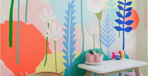 Kids Playroom Murals Playroom by Petite Vintage Interiors Kidsworld