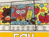 Kindergarten Fall Coloring Pages Fall Color by Code Letters Worksheets