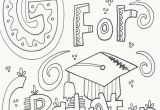 Kindergarten Graduation Coloring Page Graduation Coloring Pages Doodle Art Alley