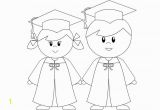 Kindergarten Graduation Coloring Page Kindergarten Graduation Coloring Page for Preschool