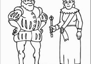 King and Queen Coloring Pages for Kids Clip Art Royal Family King and Queen Coloring Page I