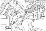 King David and Absalom Coloring Pages King David and Absalom Coloring Page Sketch Coloring Page