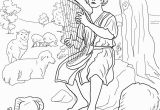 King David and Nathan Coloring Page King David Coloring Pages