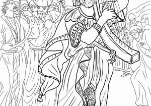 King David Coloring Pages King David Coloring Pages