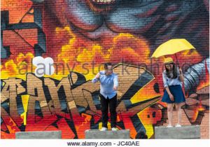 King Kong Wall Mural Street Graffiti King Kong Stock Alamy