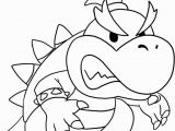 King Koopa Coloring Pages Mario Bros Characters Bowser