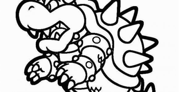 King Koopa Coloring Pages Printable Super Mario 3d Land Bowser Characters Coloring