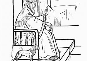 King solomon and the Baby Coloring Pages Wise King solomon