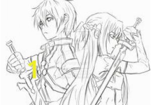 Kirito and asuna Coloring Pages the 88 Best to Do Images On Pinterest