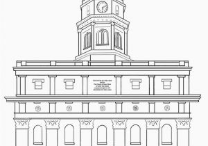 Kirtland Temple Coloring Page Inspirational Lds Temple Coloring Pages Nice Kirtland Page