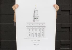 Kirtland Temple Coloring Page Lds Temple Art & Prints Page 2