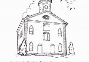 Kirtland Temple Coloring Page Temple Coloring Page Valid Kirtland Temple Coloring Page 246 6600