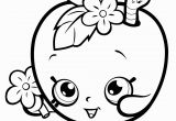 Kissing Lips Coloring Pages Print Fruit Apple Blossom Shopkins Season 1 Coloring Pages