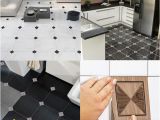 Kitchen Mural Wall Tiles 10 10cm 3d Europe Floor Tile Diagonal Wall Sticker Living Room Bathroom Kitchen Tile Poster Wear Resistant Floor Art Mural Art Stickers for Walls Art