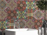 Kitchen Mural Wall Tiles Amazon Decorson Arabic Style Mural Kitchen Bathroom