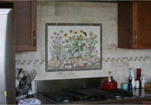 Kitchen Stove Backsplash Murals Simple Wall Hand Painted Tile Backsplash – Amberyin Decors