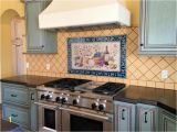 Kitchen Stove Backsplash Murals Simple Wall Hand Painted Tile Backsplash – Amberyin Decors