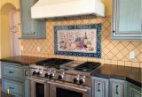 Kitchen Tile Murals Tile Art Backsplashes Simple Wall Hand Painted Tile Backsplash – Amberyin Decors