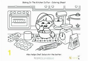 Kitchen tools Coloring Pages Kitchen Coloring Page Country Kitchen with Pancakes Kitchen tools