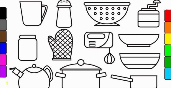 Kitchen tools Coloring Pages tools Coloring Pages Unique tools Coloring Pages Elegant Cool