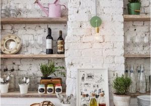 Kitchen Wall Ideas Mural Exposed Brick Wall Kitchen Ideas Pinterest