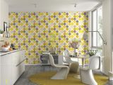 Kitchen Wall Mural Ideas Rasch Hot Spots Yellow Wallpaper