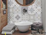 Kitchen Wall Murals Tile Funlife 15 15cm 20 20cm Retro Diy Pvc Waterproof Self