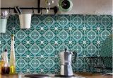 Kitchen Wall Murals Tile Moroccan Tile Sticker Tile Sticker Tile Traditionally