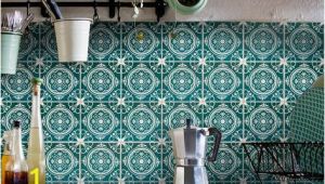 Kitchen Wall Murals Tile Moroccan Tile Sticker Tile Sticker Tile Traditionally