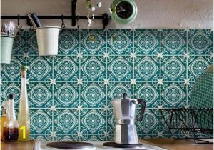 Kitchen Wall Murals Tile Moroccan Tile Sticker Tile Sticker Tile Traditionally