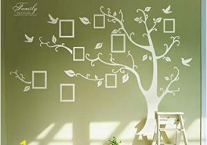 Kitchen Wall Murals Uk Huge White Frame Wall Stickers Memory Tree Wall Decals Decor Vine Branch Removable Pvc Stickers Murals