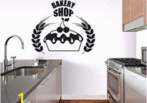 Kitchen Wall Murals Uk Tzxdbh Bakery Shop Logo Wall Sticker Bakeshop Decor Kitchen