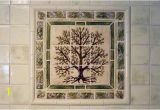 Kitchen Wall Tile Murals Tree Tile Mural somi Tileworks