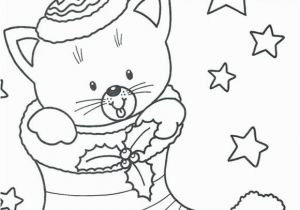 Kitty Cat Christmas Coloring Pages Coloring Christmas Cat Coloring Pages