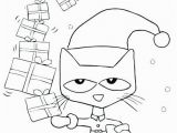 Kitty Cat Christmas Coloring Pages Expensive S Christmas Cat Coloring Page Cat Coloring Pages