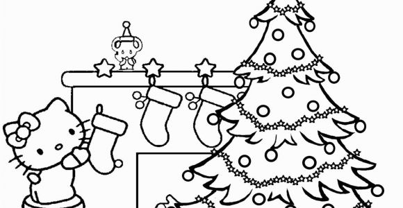 Kitty Cat Christmas Coloring Pages Kitty Cat Christmas Coloring Pages