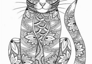 Kitty Cat Coloring Pages for Adults Adult Coloring Pages Cats 3 1 … Kitty Cat Lovers