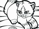 Kitty Cat Coloring Pages to Print Elegant Cute Kitten Coloring Pages