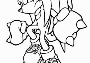 Knuckles sonic the Hedgehog Coloring Pages sonic Character the Knuckles Coloring Page Kids Play Color