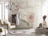 Komar Brick Wall Mural Komar Tantinet Modern Floral Pink Rose Wall Mural Decal Xxl4 049