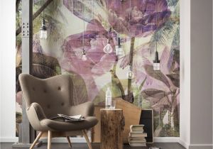 Komar Floral Wall Mural Metropical Faded