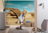 Komar Wall Mural Installation Fototapete „star Wars Lost Droids“ Von Komar