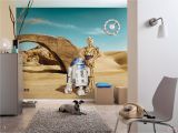 Komar Wall Mural Installation Fototapete „star Wars Lost Droids“ Von Komar