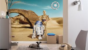 Komar Wall Mural Installation Fototapete „star Wars Lost Droids“ Von Komar