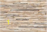 Komar Whitewashed Wood Wall Mural Noordwand Komar Wood & Stones 8 920 Whitewashed Wood