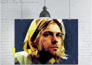 Kurt Cobain Wall Mural Kurt Cobain Lyrics